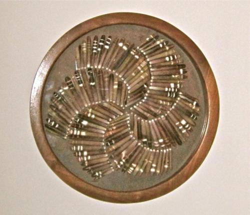 Urchin spines spiral, 18  diameter, mto 